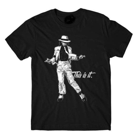 Bradley M Other - Michael Jackson This Is It Retro Pop Music Graphic T-Shirt